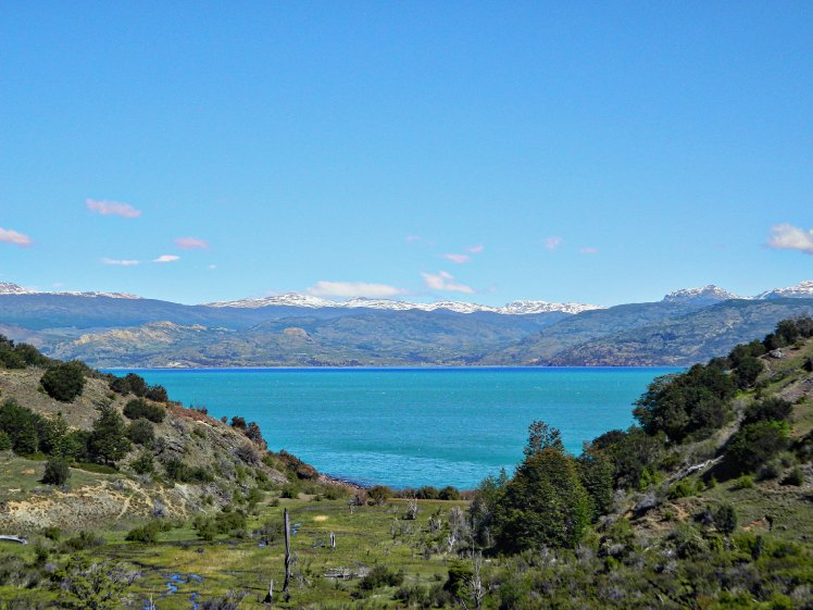 Otra vista del lago General Carrera.