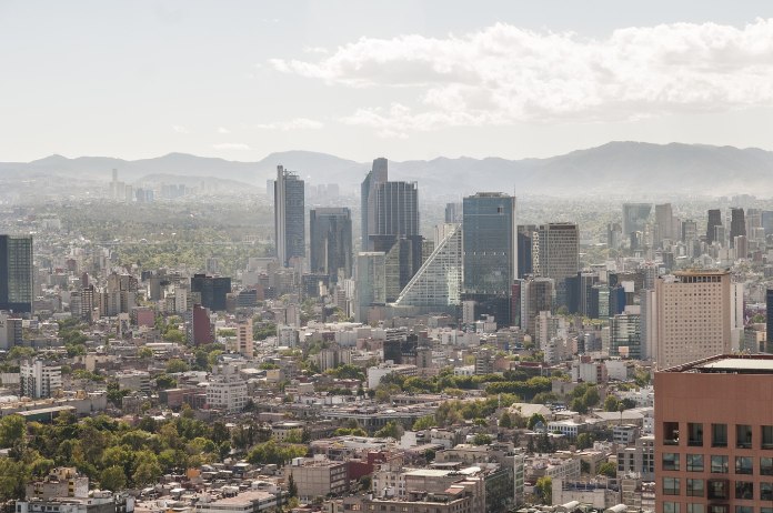 Octava ciudad más poblada del mundo, Ciudad de México, en una foto panorámica.
